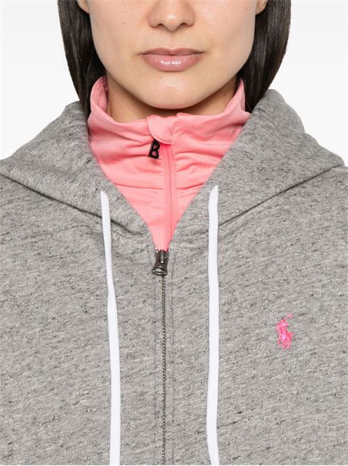 Felpa donna con cappuccio Pink Pony POLO RALPH LAUREN | 211955355001